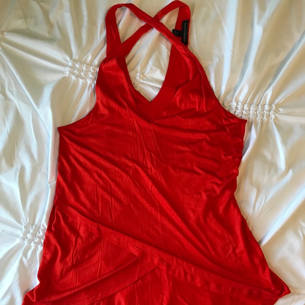 NWOT Banana Republic Dark Orange Top